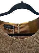 Blouse en dentelle doré vintage 