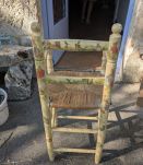 Chaise haute bois motifs Peter Rabbit