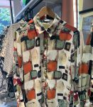 Chemise à imprimé coloré 