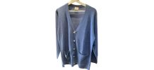 Cardigan bleu vintage 