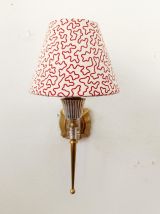 Paire d'appliques en Plexiglas style Hollywood Regency 