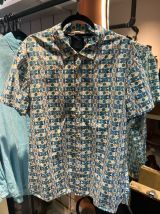 Chemise à motif vintage 