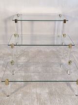 Magnifiques tables basses d’appoint - étagère Charles Hollis