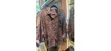 Chemise léopard vintage 