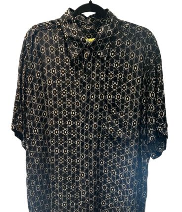 Chemise à manches courtes vintage 