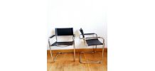 Paire de fauteuils cantilever Italie, style Bauhaus 