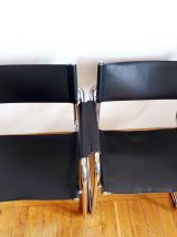 Paire de fauteuils cantilever Italie, style Bauhaus 