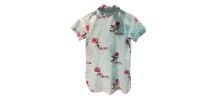 Chemise florale brodé vintage 