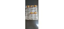 Coffret 5 verres liqueur sur pieds 