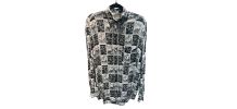 Chemise à motifs vintage 