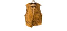 Gilet en daim vintage 