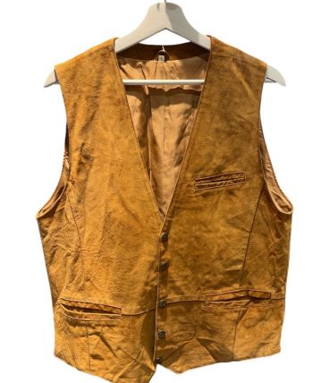 Gilet en daim vintage 
