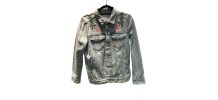 Veste en jean brodé 