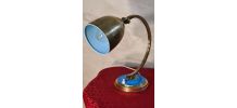 lampe laiton bronze art deco  25w  elec ok d origine h 28x25