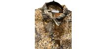 Chemise léopards vintage 