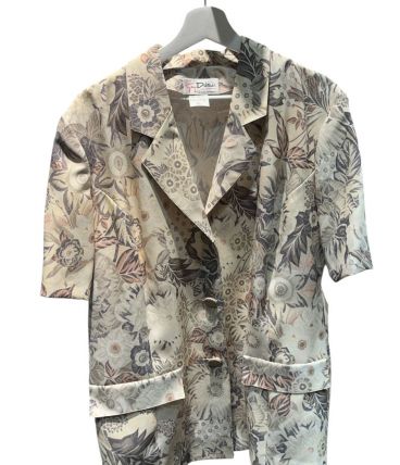 Veste floral vintage 