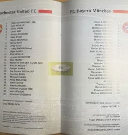 Manchester Utd v Bayern Munich, CL Final 26.5.99