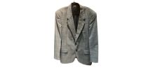 Blazer à carreaux vintage 