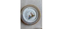 Set assiettes pour enfants, Limoges, vintage