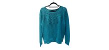 Pull bleu vintage 