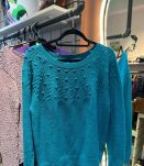 Pull bleu vintage 