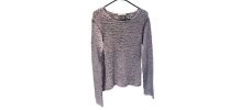 Pull en tricot violet Cerruti