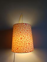 Suspension fleurs vintage 1970 sur-mesure