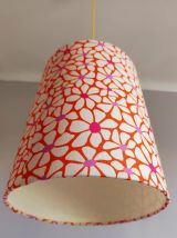 Suspension fleurs vintage 1970 sur-mesure