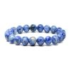 Bracelet Pierre naturelle 6 mm Jaspe bleu