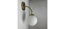 ANCIENNE APPLIQUE EN OPALINE VINTAGE