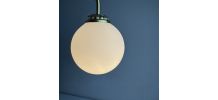 ANCIENNE APPLIQUE EN OPALINE VINTAGE