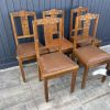 Lot de 5 chaises 