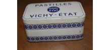boite métal ancienne de pastilles vichy état