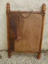Miroir  "bambou"  vintage