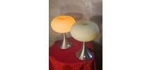 paire Lampe De Table Prisma Champignon 1975, Ufo A Space  3