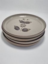 Assiettes en grès