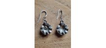 Pendants d'oreilles en argent