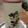 Vase rouleau violettes