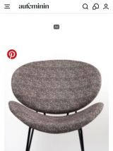 Belle Chaise collector Cristina Cordula pour Tati en bel éta
