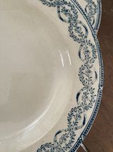 Assiettes creuses terre de fer Salins modele Provence.