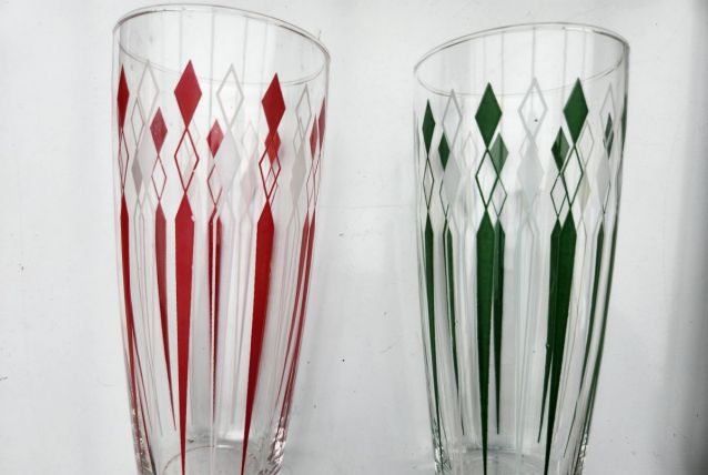 Verres orangeade 