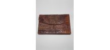 Pochette en crocodile