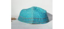 Taqiyah (kufi) islamique brodée main  artisanat traditionnel