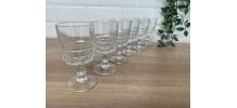 Set de 6 verres à vin blanc Luminarc Quadrille