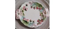 Plat de presentation fraises