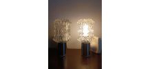 Paire d'appliques Targetti Sankey Italie 1970 