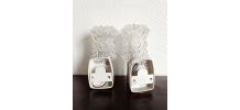 Paire d'appliques Targetti Sankey Italie 1970 