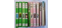 10 Anciens Livres Bibliothèque Verte / Rose - Tendance Déco