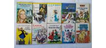10 Anciens Livres Bibliothèque Verte / Rose - Tendance Déco