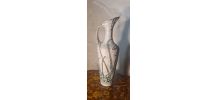 VASE, CERAMIQUE EMAILLEE, FAT LAVA 40x13, SIGNE BRUNO DOSE, 